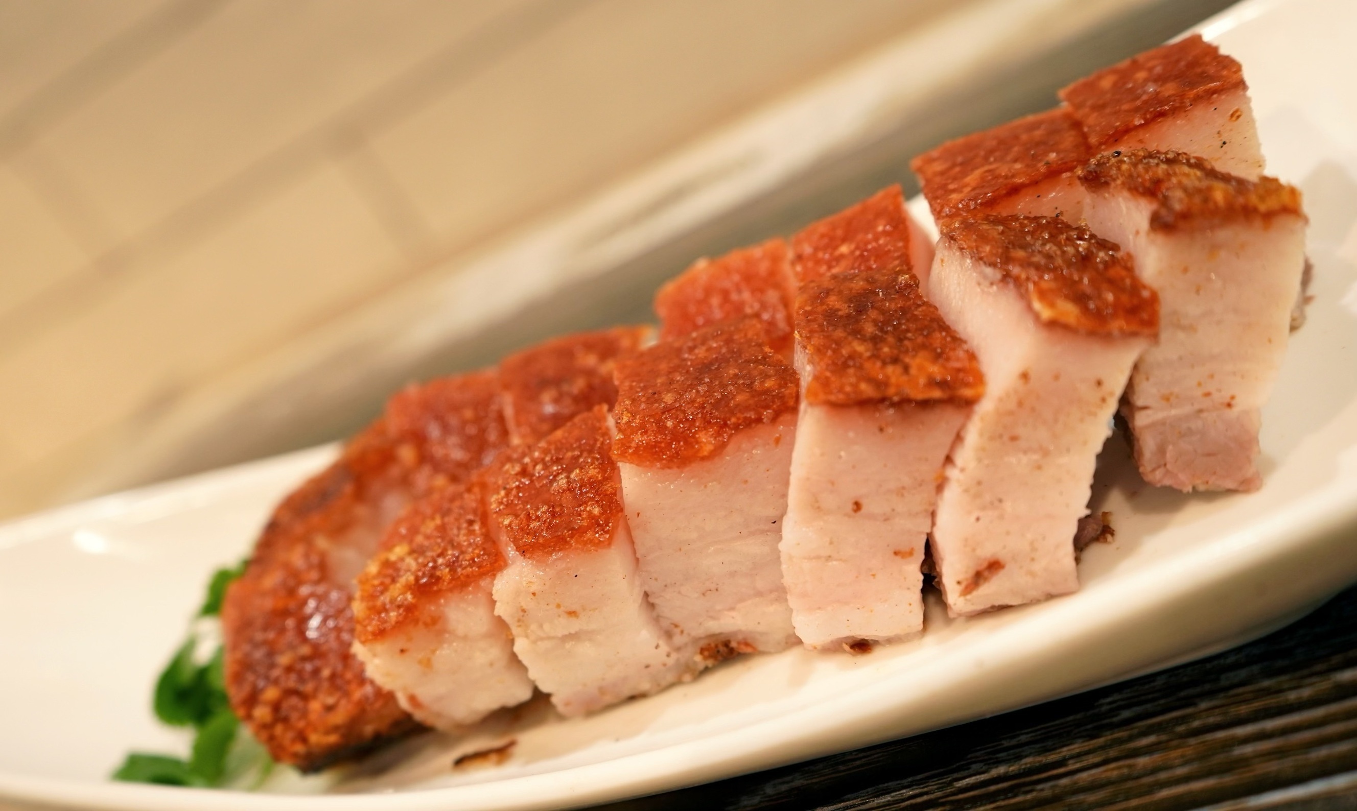 Crispy Pork Belly Slide